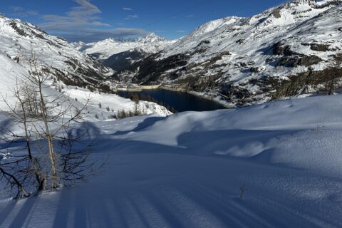 Randonnée raquettes en altitude